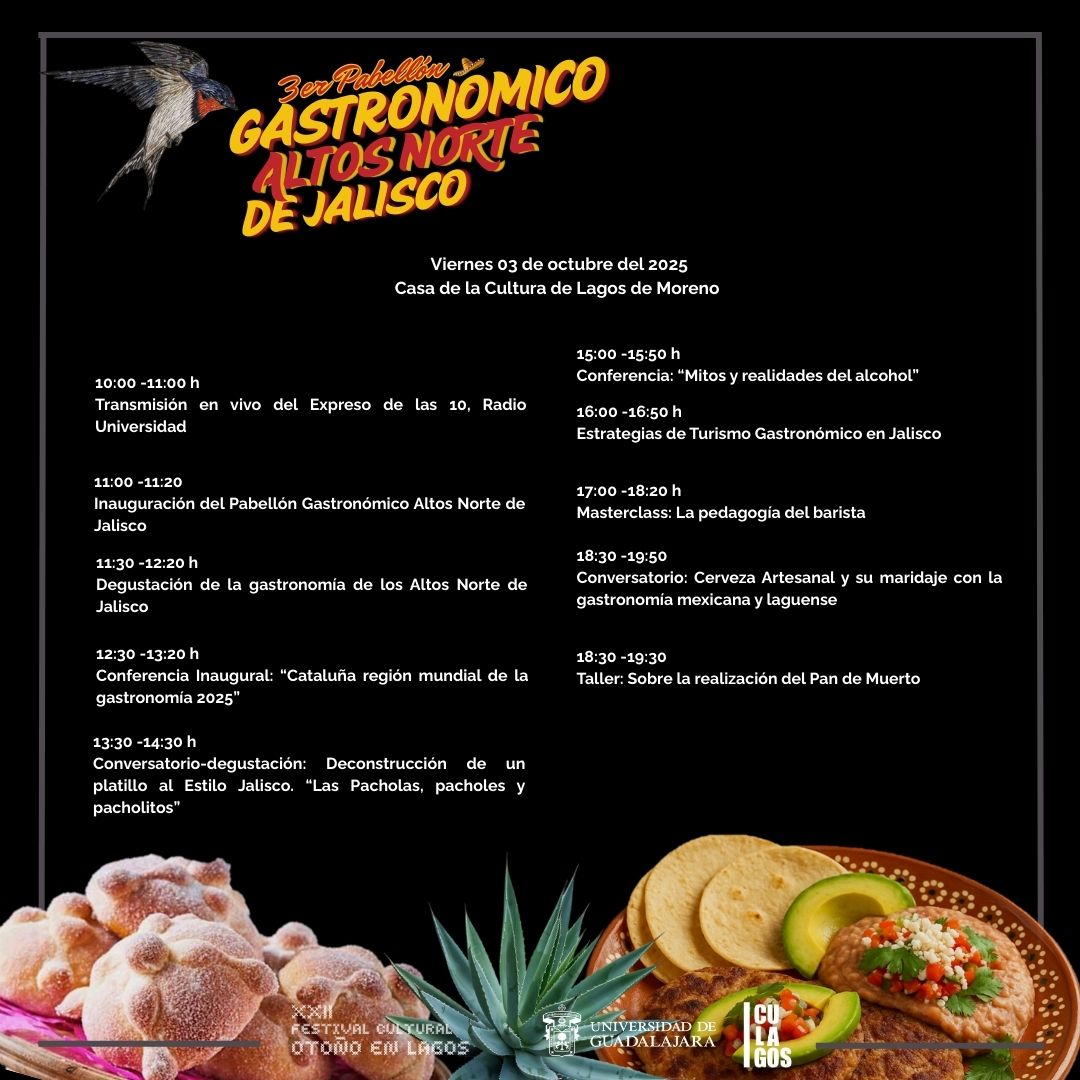 Programa 3er Pabellón Gastronómico Altos Norte de Jalisco - 2